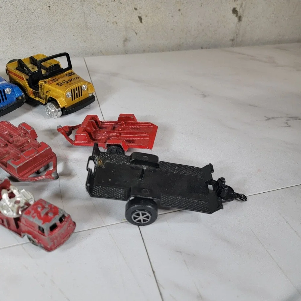 Vintage‎ Tootsie Toy Diecast Cars Trailers Firebird As Is Condition